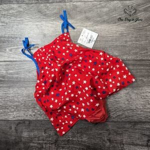 Okie Dokie Stars Dress 2 Piece Size 6M (12-16 lbs)